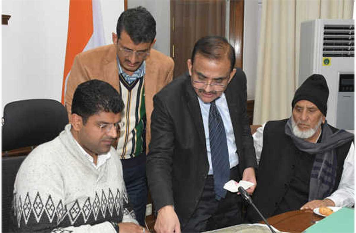 हरियाणा के शहरों,कस्बों में बनेंगे बाईपास रोड : दुष्यंत चौटाला